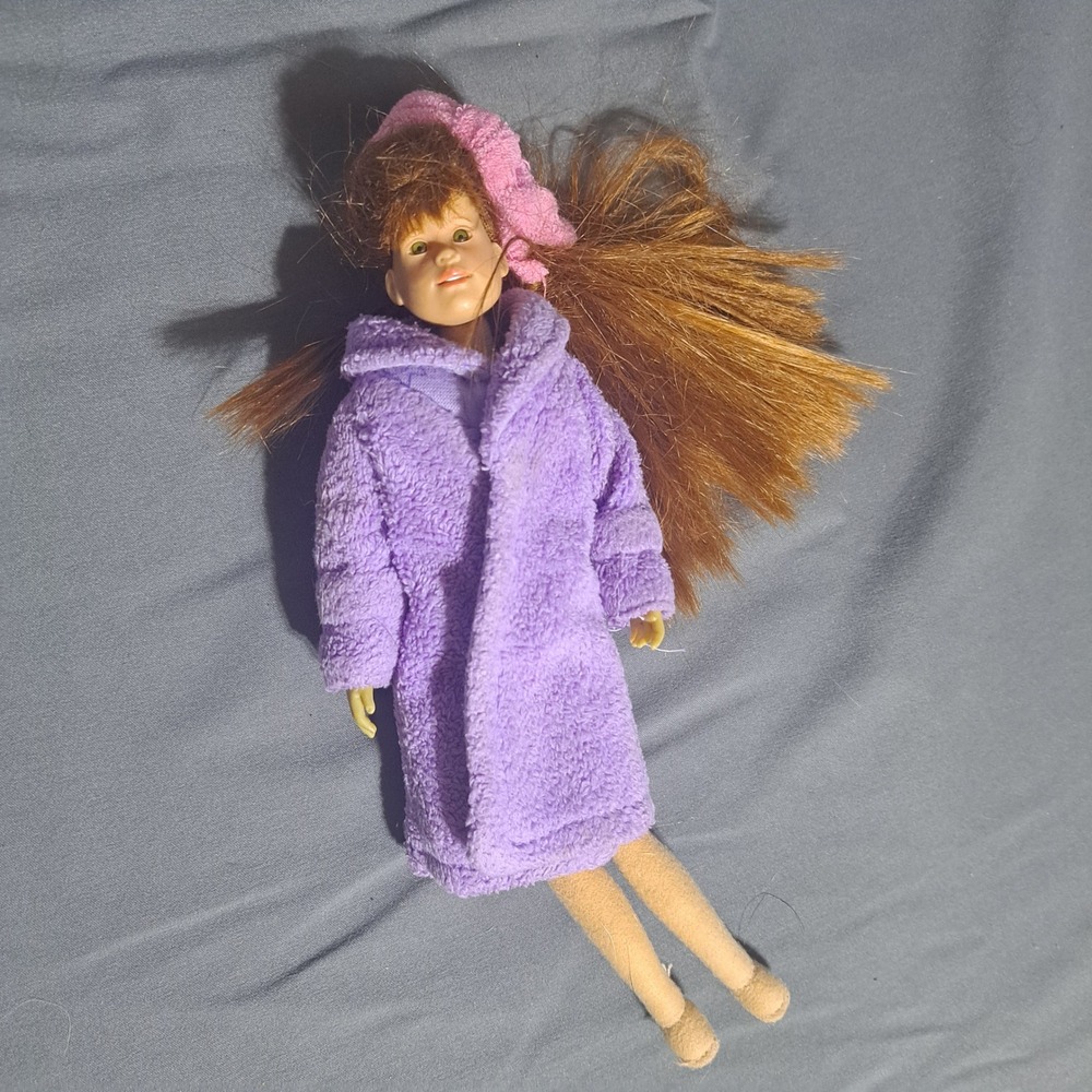 Only Hearts Club Olivia Hope 8.5" Fashion Doll Purple Bath Robe Pajamas Headband
